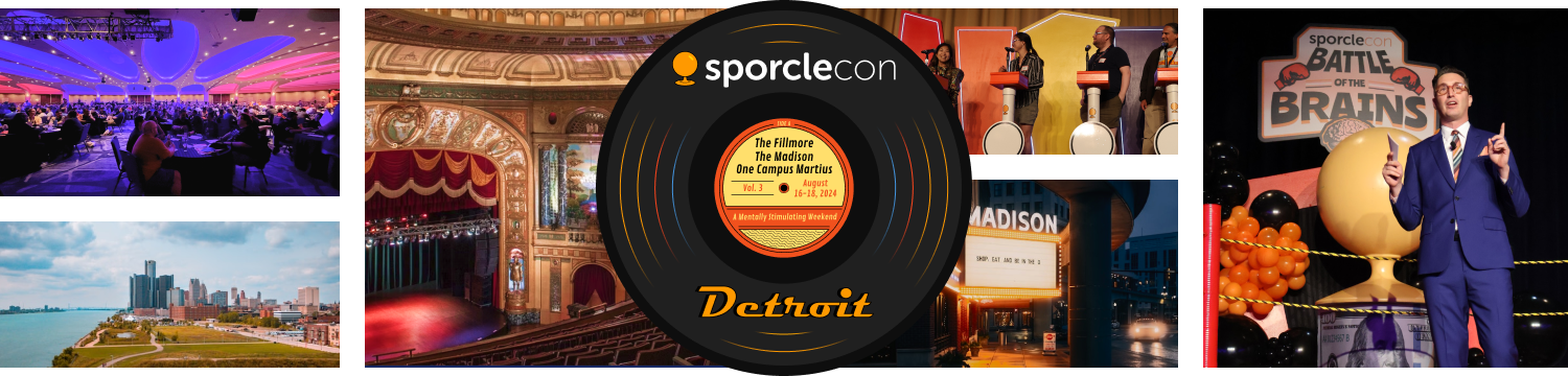 SporcleCon 2024 - Detroit, MI - August 16-18