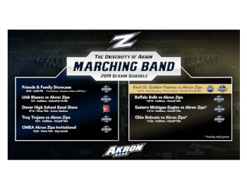 University of Akron Marching Band - Promotional Materials